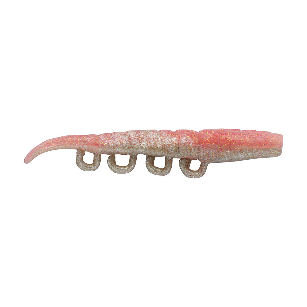 Berkley Gulp! Saltwater Turbo Shrimp - 5" - Flamingo Chrome GSTS5-FLAMC [1637589]