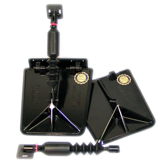 Smart Tab SX Composite Trim Tabs by Lectrotab 9.5 x 10 f/18'-20 Boat w/150 - 240HP - Black [SX9510-80]