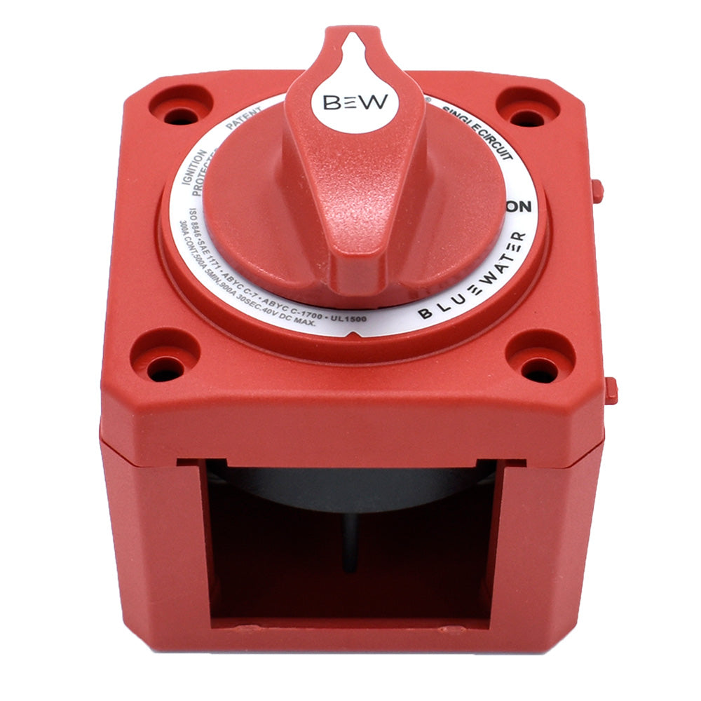 Bluewater On/Off Switch Battery Switch - Surface Mount - Red [9800-006-11]